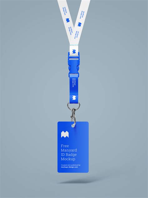 Free Lanyard ID Card Mockup PSD Set - Good Mockups