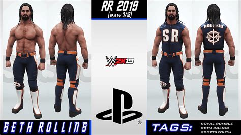 Seth Rollins Royal Rumble 2019 (RAW 3/18) is now available on PS4 CC : WWEGames