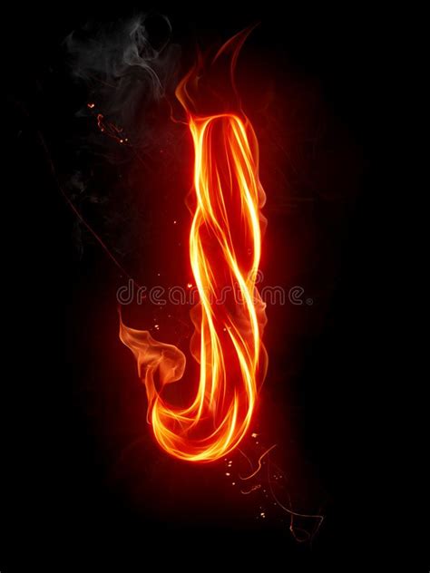 Fire letter J vector illustration | Free stock photos image, Letter j, Fire photography