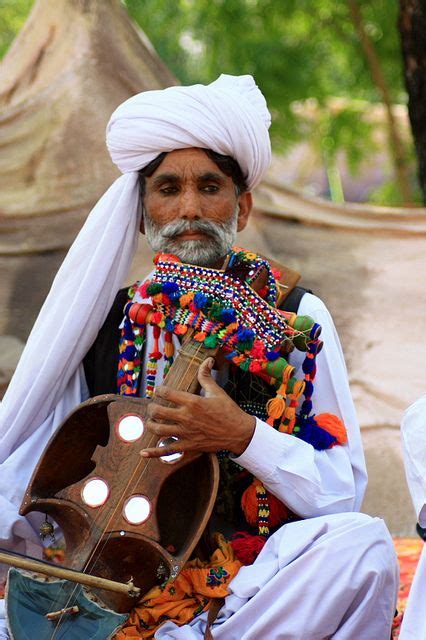 The old baloch singer, a man in tradition clothes from Balochistan ...