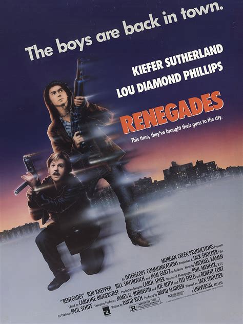 Renegades (1989) - Rotten Tomatoes