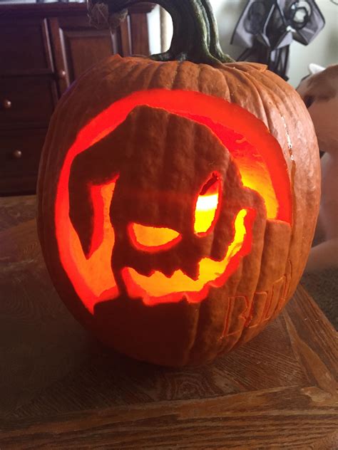 Oogie Boogie pumpkin : r/halloween