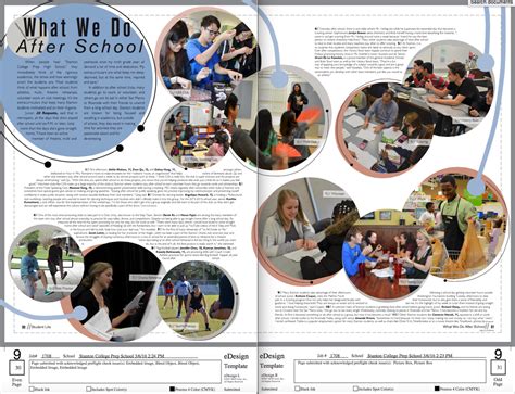 What We Do Afterschool Page. #yearbook #layout #design #yearbooktheme #yearbookpage | Yearbook ...