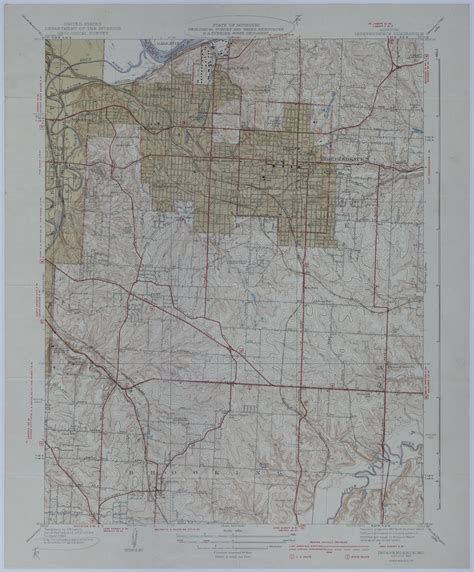 Map of Independence, Missouri | Harry S. Truman