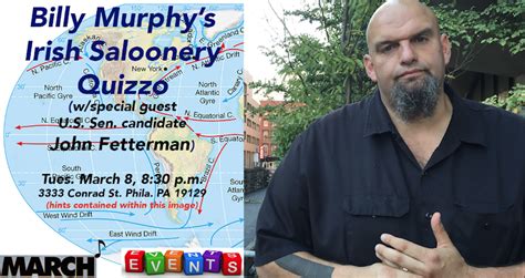 Quizzo Programming Notice: John Fetterman, Braddock Mayor And U.S. Sen Candidate, Coming To ...