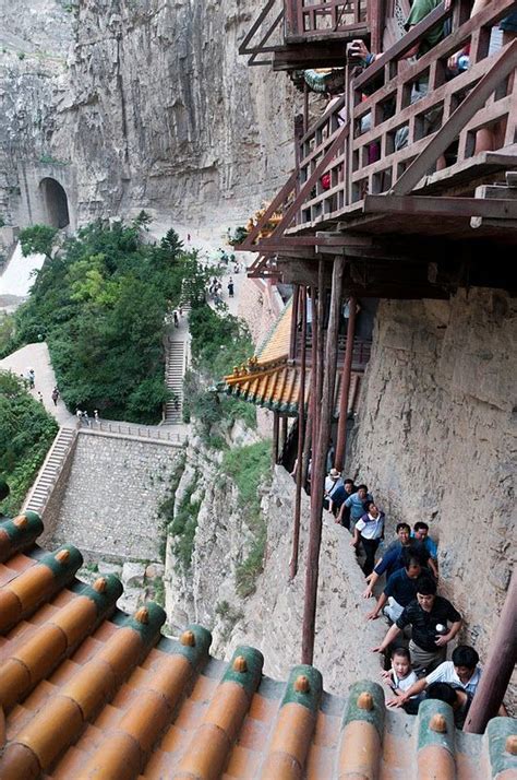 Hanging Temple of Hengshan, China | China destinations, Places around the world, China travel