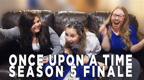 Once Upon a Time Season 5 Finale Reaction - YouTube