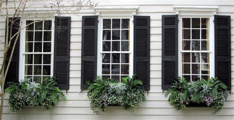 Outside Window Shutters - Custom Exterior Shutters