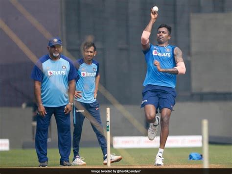 Hardik Pandya Starts Bowling At NCA After "Routine Check" In UK: Report ...