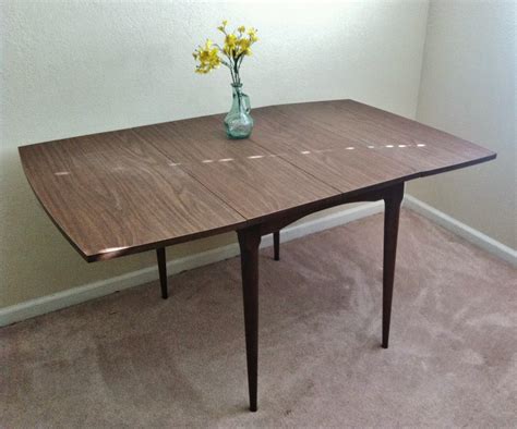 Refurnitured : Mid Century Modern Drop Leaf Table $60