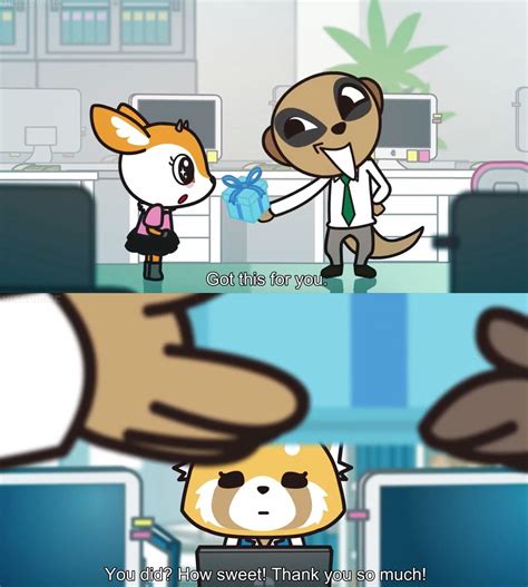 #aggretsuko #anime #komiya #tsunoda #komiyaxtsunoda #tsunodaxkomiya # ...