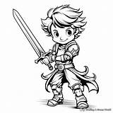 Sword Coloring Pages  Free & Printable sketch template
