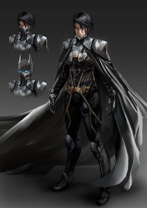 Batgirl III - Netherrealm-inspired Redesign, David Kaye | Batgirl ...