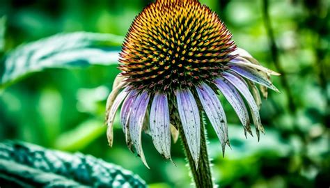 Fresh yellow coneflower in formal garden, focus on foreground beauty ...