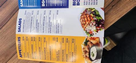 Online Menu of The Big Greek Cafe Restaurant, Ijamsville, Maryland ...