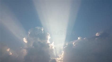 Beautiful Cloud Formation after a Heavy Rain Stock Photo - Image of ...