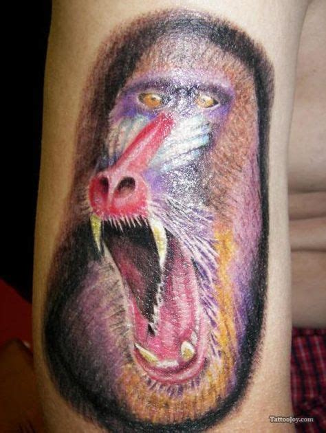 37 Baboon Tattoos ideas | baboon, tattoos, mandrill