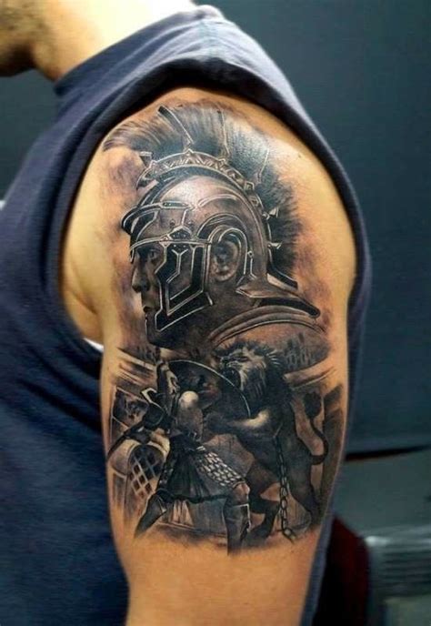 Gladiator tattoo | Tatoos | Pinterest