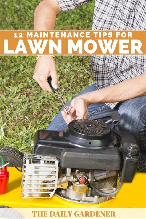 12 Maintenance Tips to keep Your Lawn Mower in Top Condition