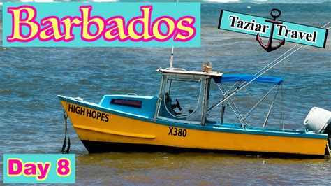 Barbados Travel Vlog - Lunch at Castaways, Shakes at Bliss & Driving Around Barbados - YouTube