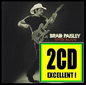 BRAD PAISLEY (2 CD) HITS ALIVE ~ MUD ON THE TIRES~TICKS+++ DOLLY PARTON ...