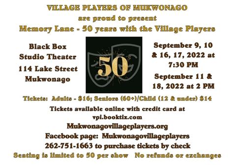 The Village Players – Mukwonago Area Heart of the Arts