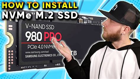 How To Install an M.2 SSD: Installation Tutorial with Samsung 980 Pro M2 SSD Drive - YouTube