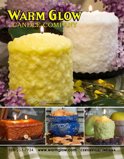 Warm Glow Candle Company | Warm glow candles, Candles, Candle companies