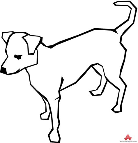 Dog Outline - ClipArt Best