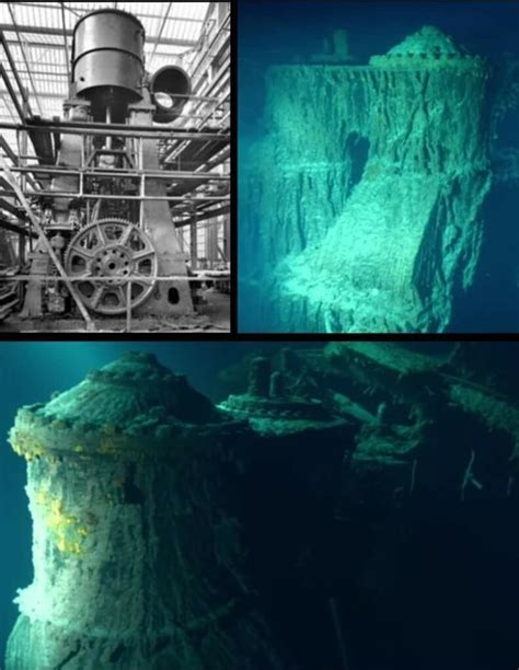 Did you know... Titanic's Reciprocating engines are still upright on ...