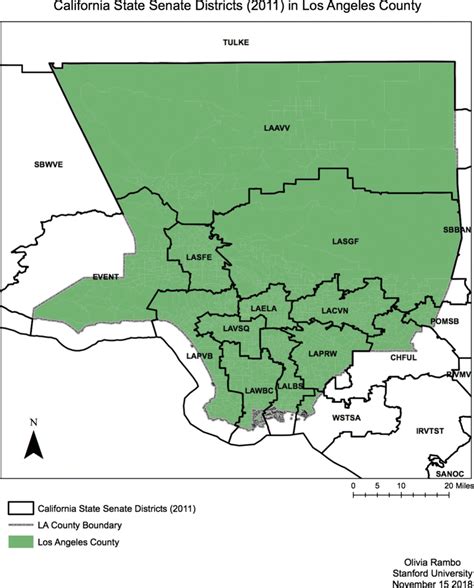 California’s state senate districts, 2011 | Download Scientific Diagram