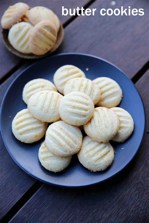 butter cookies recipe | eggless butter biscuits | easy cookie recipes