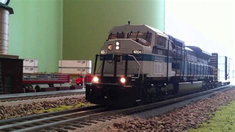 MTH EMD SD90MAC Demonstrator Running Session (HD) - YouTube