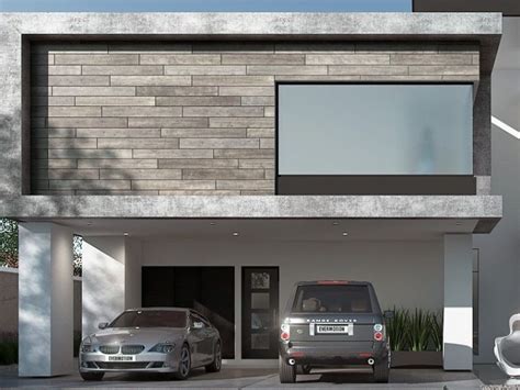 4 casas doble altura minimalistas detalles arquitectónicos