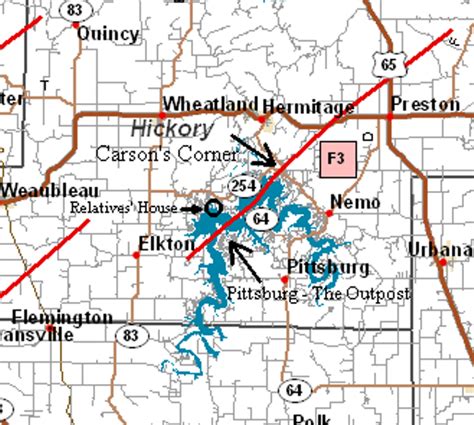 Pom De Terre Lake Map - Maping Resources