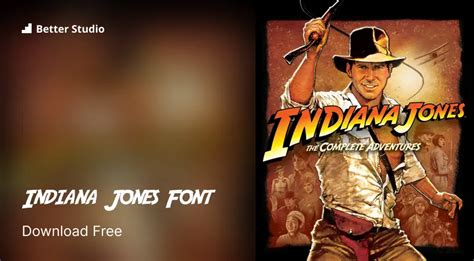 Indiana Jones Font: Download Free Font & Logo