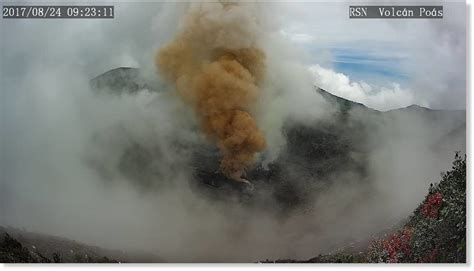 Eruption at Poas volcano in Costa Rica — Earth Changes — Sott.net