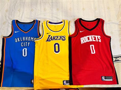 Russell Westbrook Jersey Pack, Men's Fashion, Activewear on Carousell