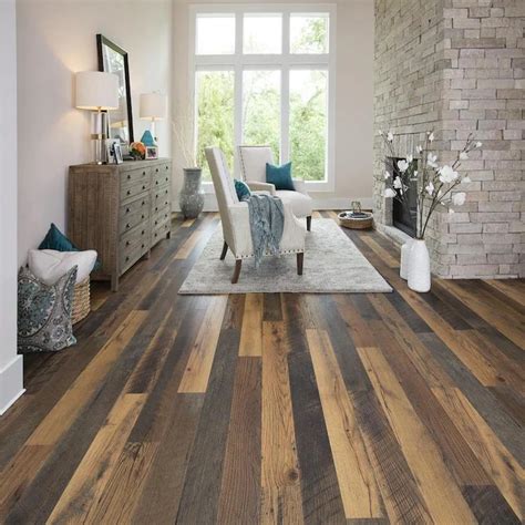 Reclaimed Barn Wood, Wood Planks, Pergo Flooring, Basement Flooring ...