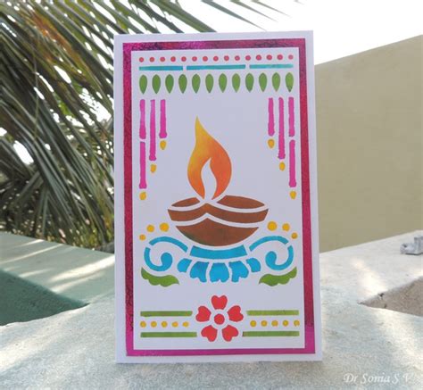 Cards and Crafts : Easy Diwali Cards