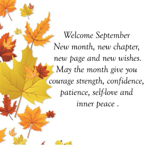 Hello September Quotes - ShortQuotes.cc