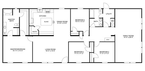 Floorplan SUMMIT 32X80(76) | 29SUM32764CH | Oakwood Homes of Greenville - Greenville, SC ...