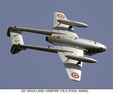 De Havilland Vampire, Venom, & Sea Vixen