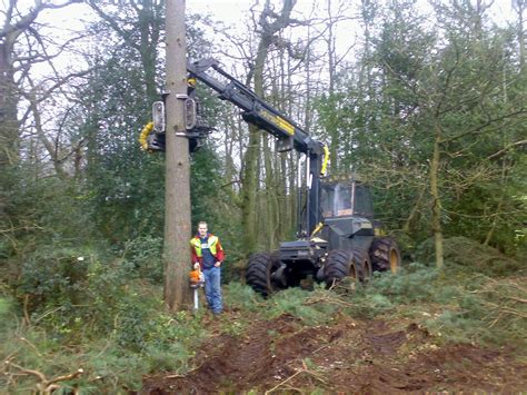 Tree harvester | Me with my harvester | Richard Hampshire | Flickr