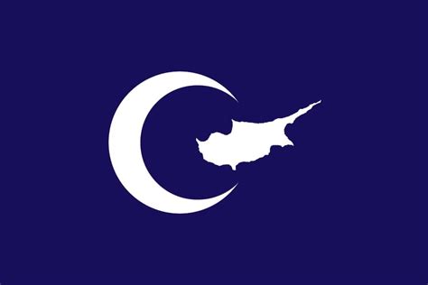 Flag of Fully Turkish Cyprus : vexillology