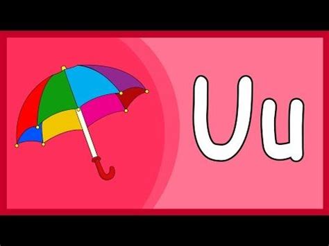 Alphabet Song For Kids - Letter U - Song - Learn The English ABC - With ...