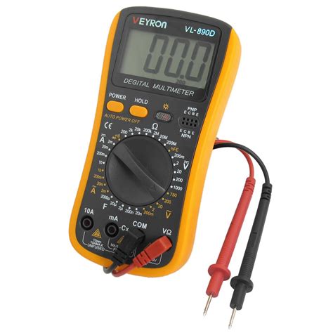 20nF-2000uF Capacitance AC DC Volt Ohm Meter Multimeter ED