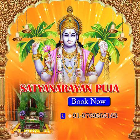 Satyanarayan Puja online from India USA UK Canada