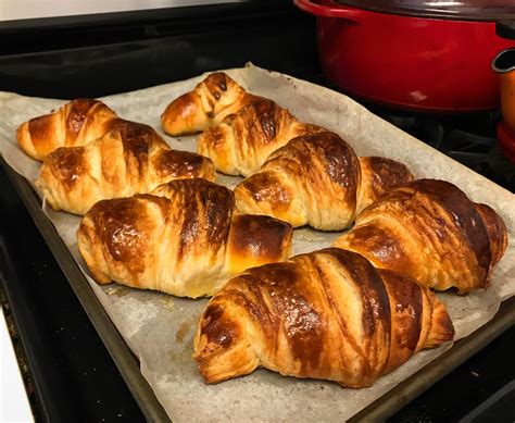 Tartine's Croissants. Not perfect, maybe a little chewy inside. : r/Breadit