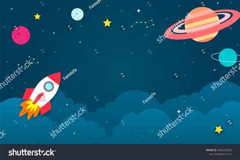 Outer Space Background Vector Illustration Cosmos Stock, 46% OFF